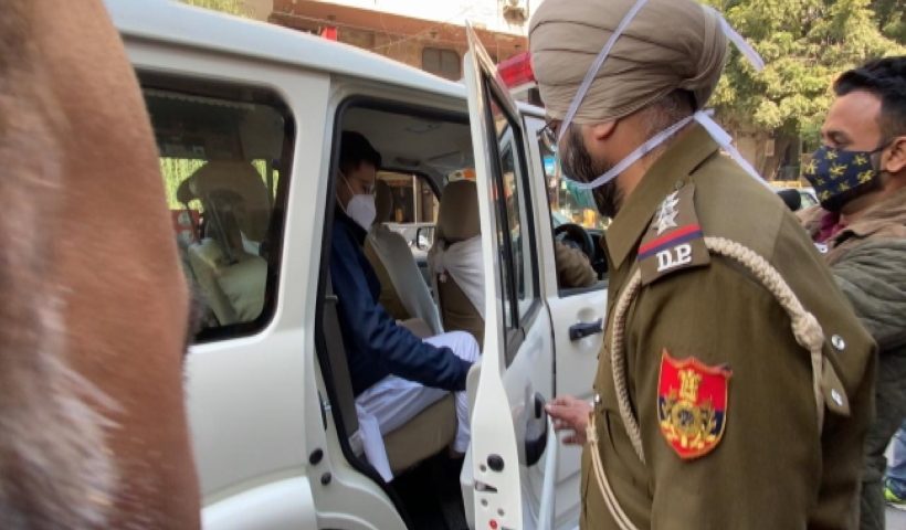 Raghav Chadha in police custody