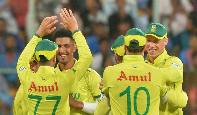 South Africa players