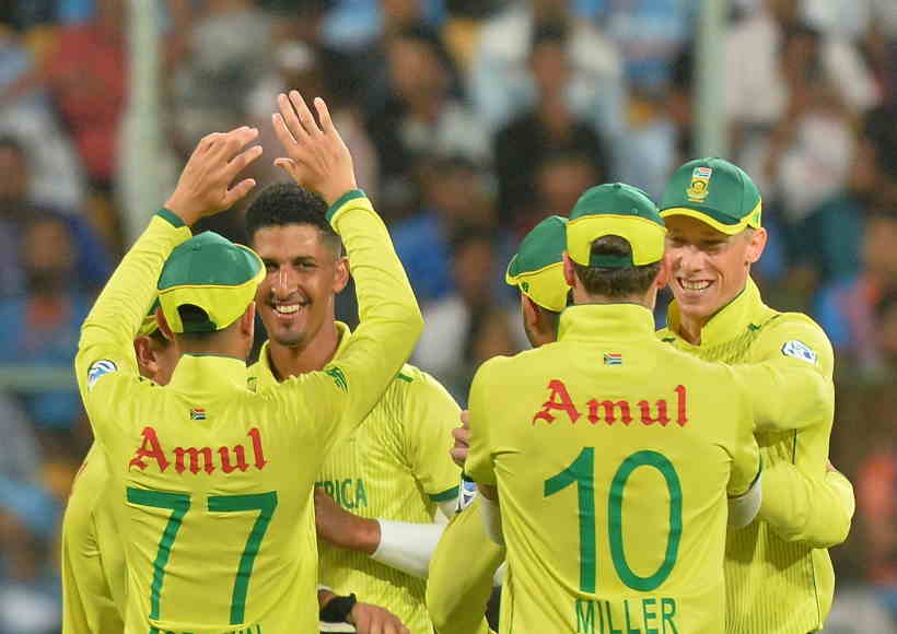 South Africa players