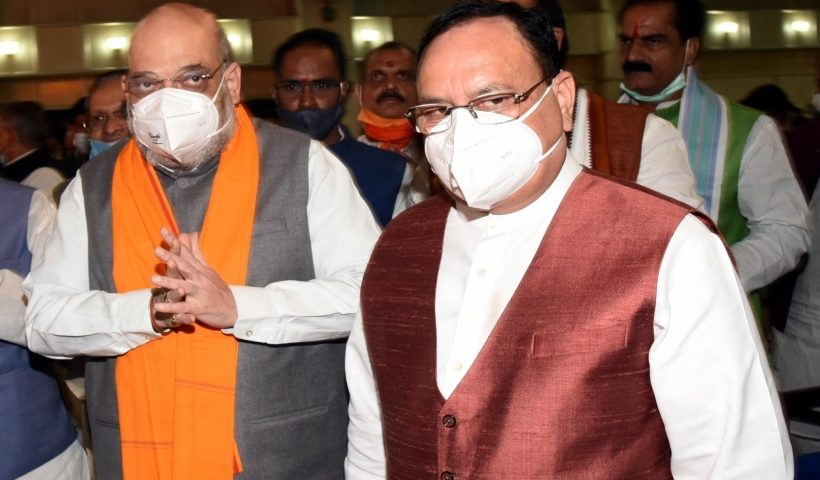 Amit Shah and JP Nadda