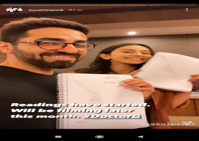 Ayushmann Khurrana and Rakul Preet Singh