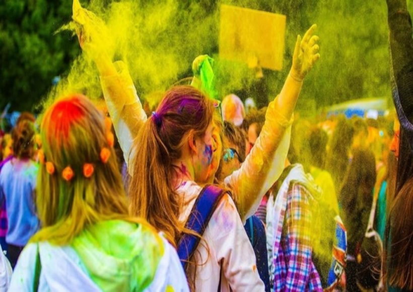holi colours
