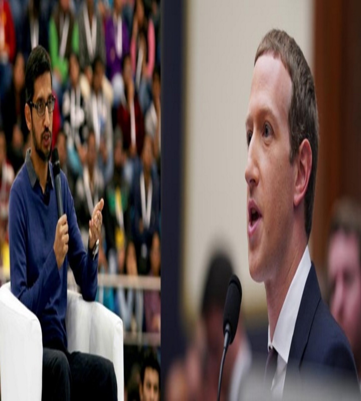 2022-01-15 जुकरबर्ग, पिचाई ने विज्ञापन बाजार बनाने के लिए 'बड़ी डील' पर हस्ताक्षर किए