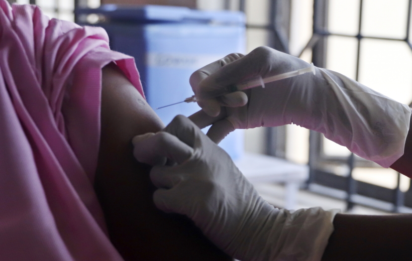 Pregnant women got their first dose of covaxin Vaccine against coronavirus