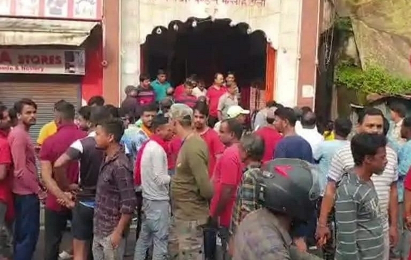 Temple statue damaged in Ranchi Main Road, accused arrested, changed area in police cantonment.