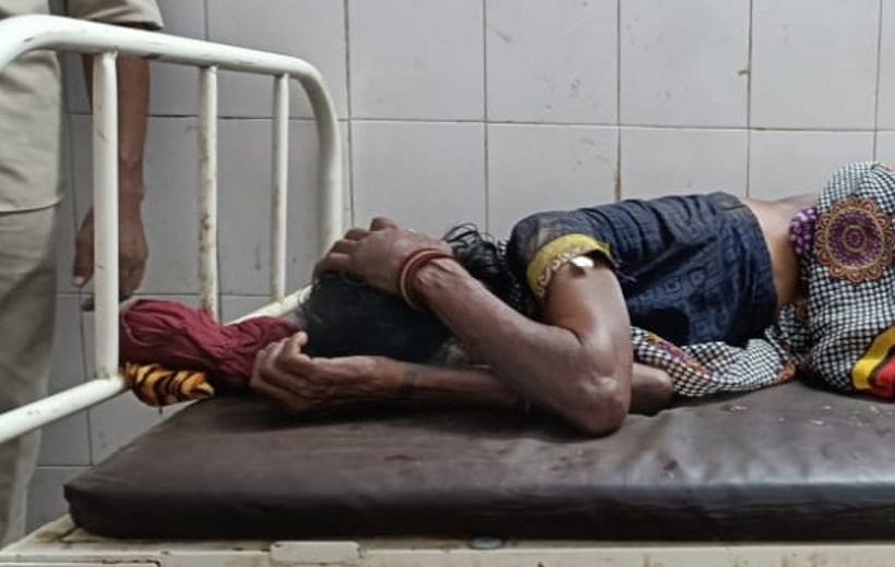 Jharkhand, four people including three women were forcibly fed excreta and urine by calling them witches, fired with hot bars