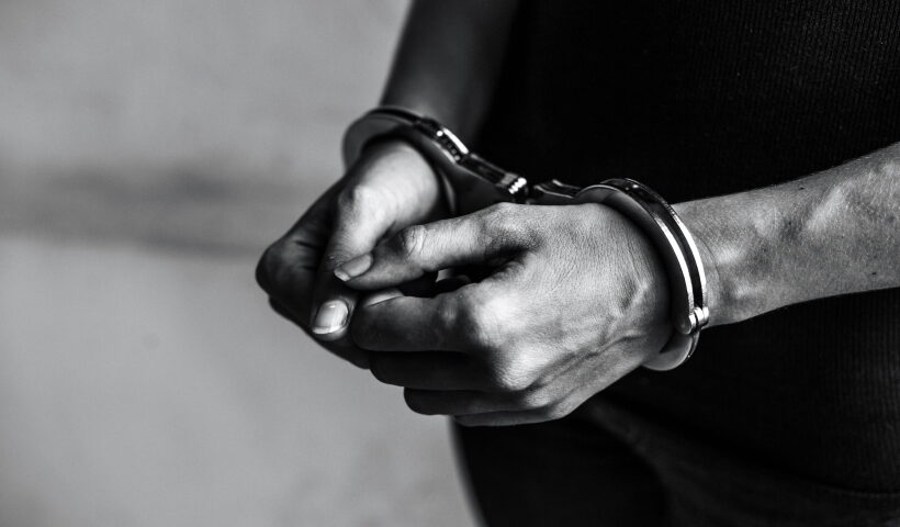 Handcuff. (