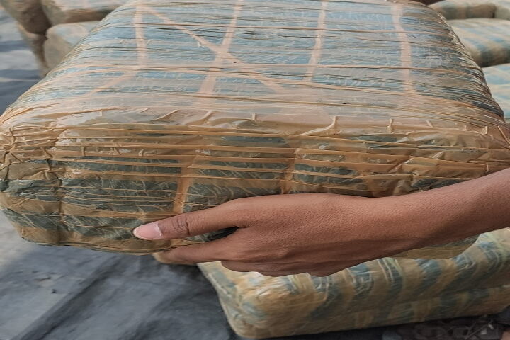 ganja seizure from Hyderabad.