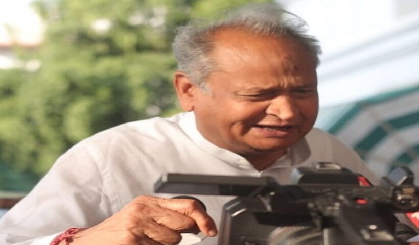 Rajasthan Chief Minister Ashok Gehlot.