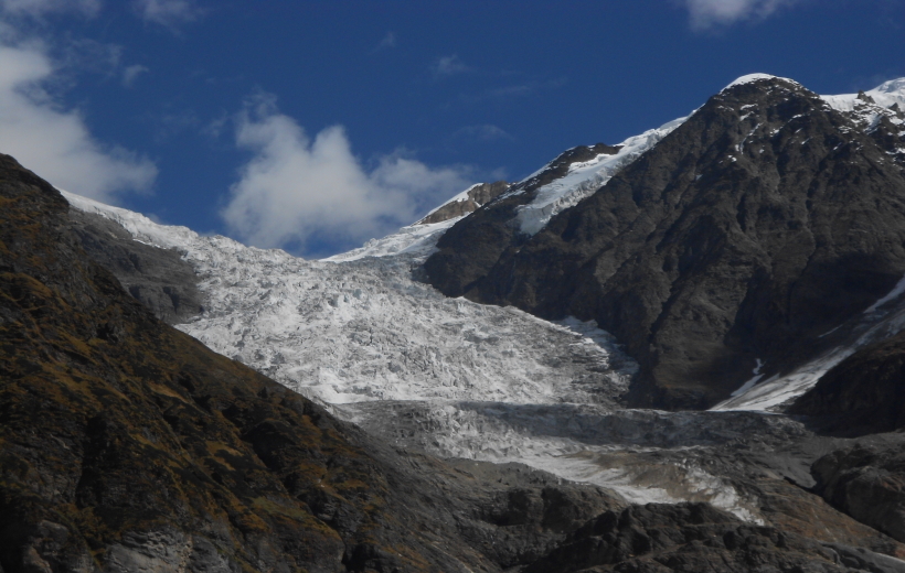 Pindari Glacier of Uttarakhand gave a danger signal, a signal of great danger.