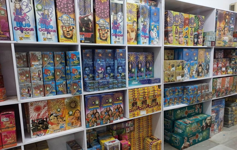 Firecrackers business hit badly amid COVID-19 pandemic in Gurugram.