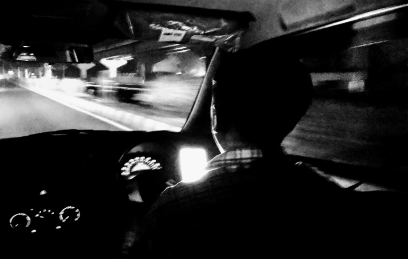 Texting while driving.