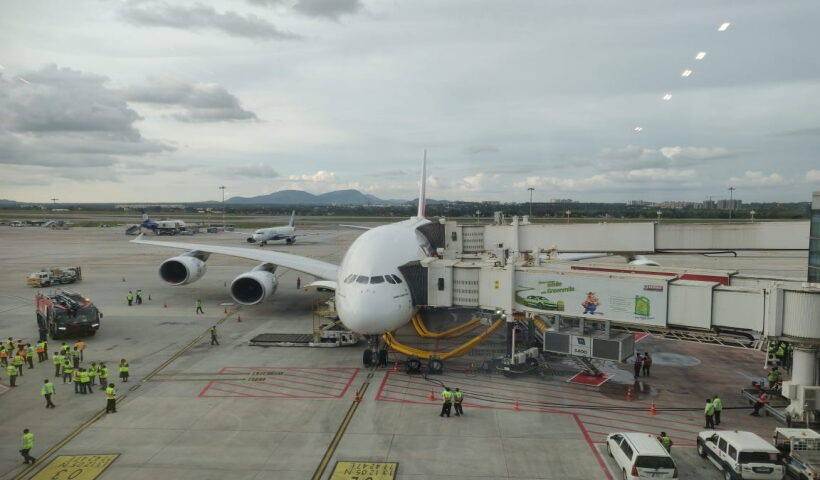 World's biggest passenger plane airbus A380 operated by Emirates' lands in Bengaluru airport, K'taka govt says it's a historical moment