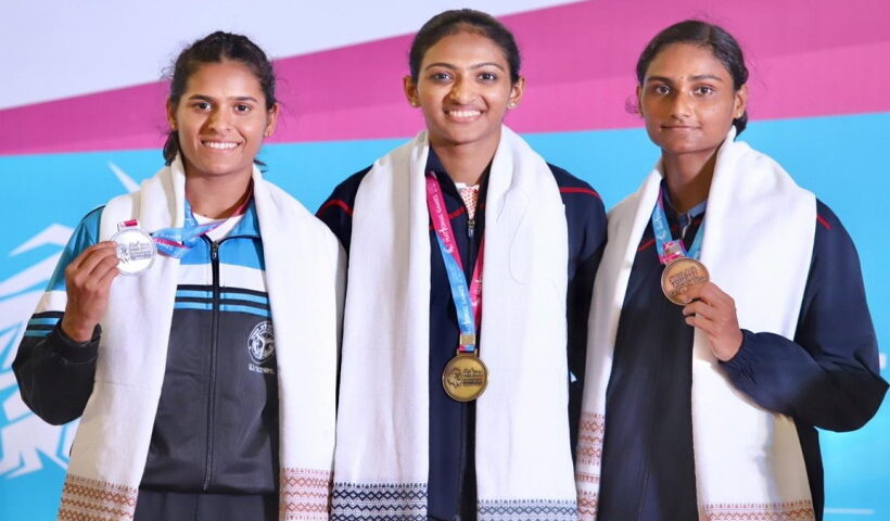 Swapna Barman, proud daughter of Bengal, wins double gold for Madhya Pradesh.