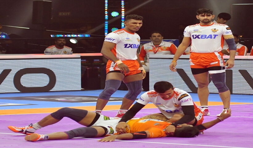 PKL 9 : Parteek Dahiya powers Gujarat Giants to win over Puneri Paltan