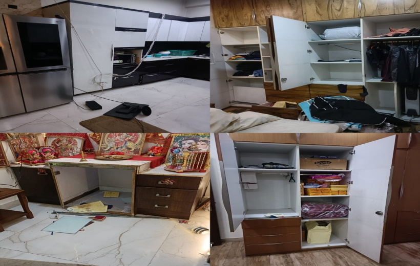 1.40 crore stolen in broad daylight, thieves took away 100 kg safe and DVR