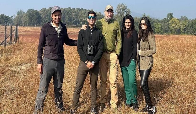 सफारी पर रवीना टंडन