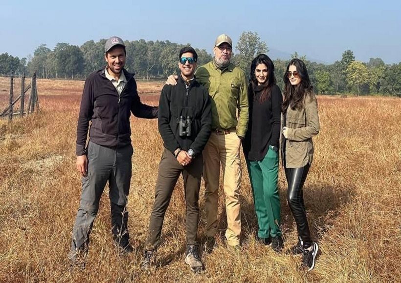 सफारी पर रवीना टंडन