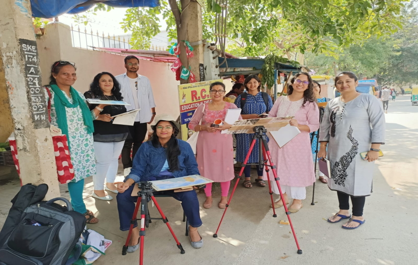 Skilled domestic women are making their new identity.