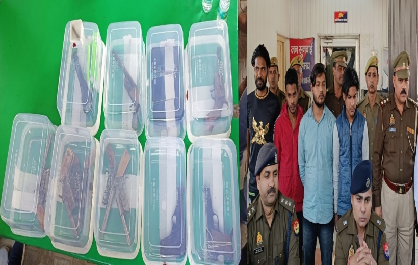 Illegal ammunition factory busted, 4 arrested, large number of ammunition recovered.