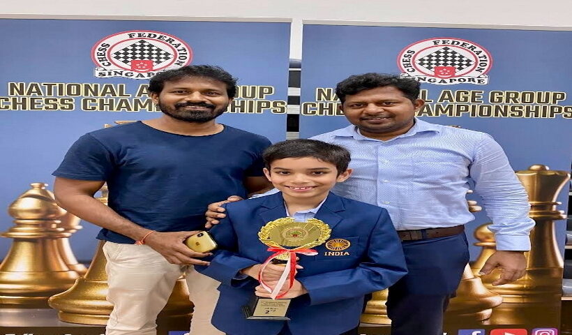 Mumbai boy Avyaay Garg bags silver in Singapore chess event