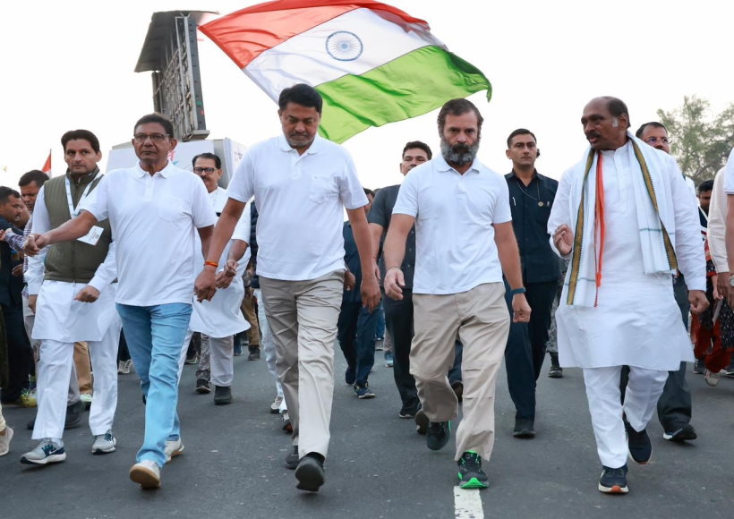 गांधी-नेहरू के परपोतों ने भारत को एकजुट करने के लिए मिलाया हाथ