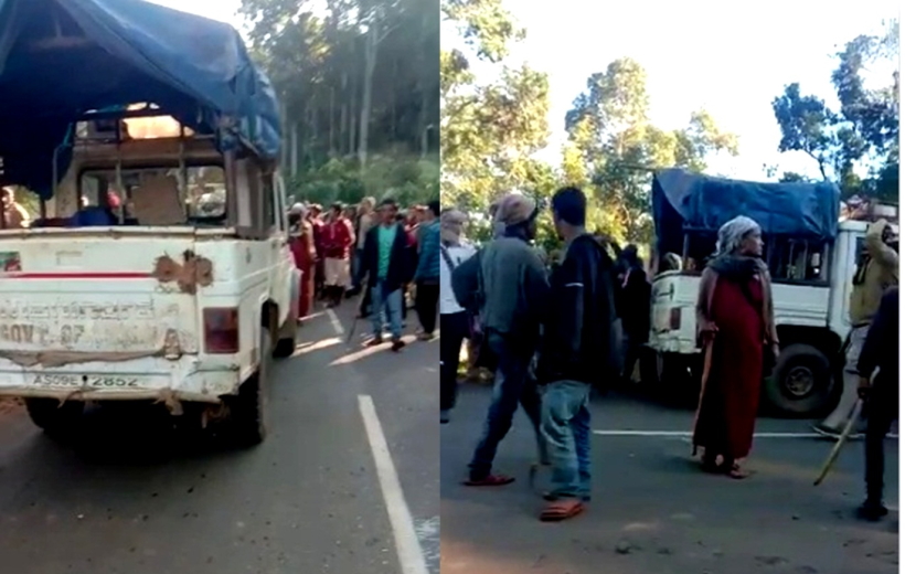 Four killed in a police firing at the Assam-Meghalaya border.