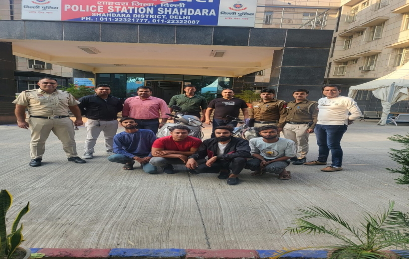 Four men targeting and extorting money from youngsters on Gay dating app nabbed.