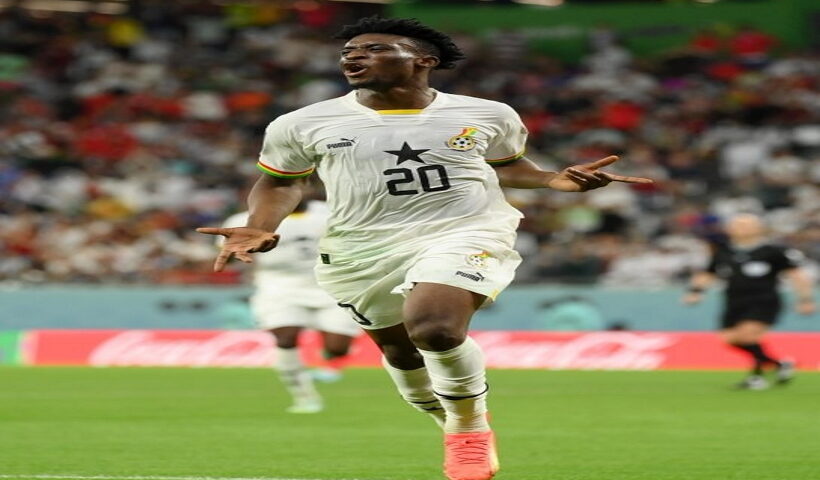 Ghana beat South Korea 3-2.