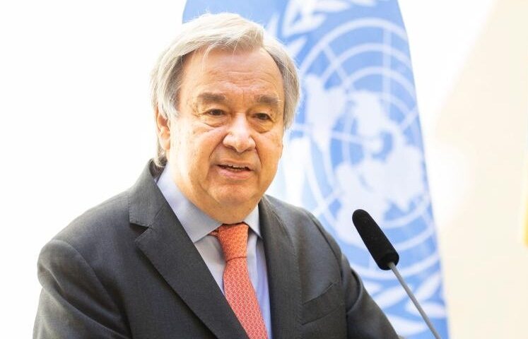 United Nations (UN) Secretary-General Antonio Guterres