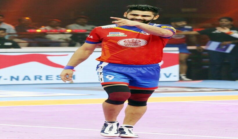 PKL 9 : Pardeep Narwal's superlative performance helps U.P. Yoddhas clinch thrilling victory.