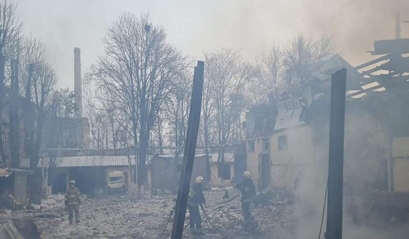 Russia strikes Ukraine's Dnipro city for 1st time,