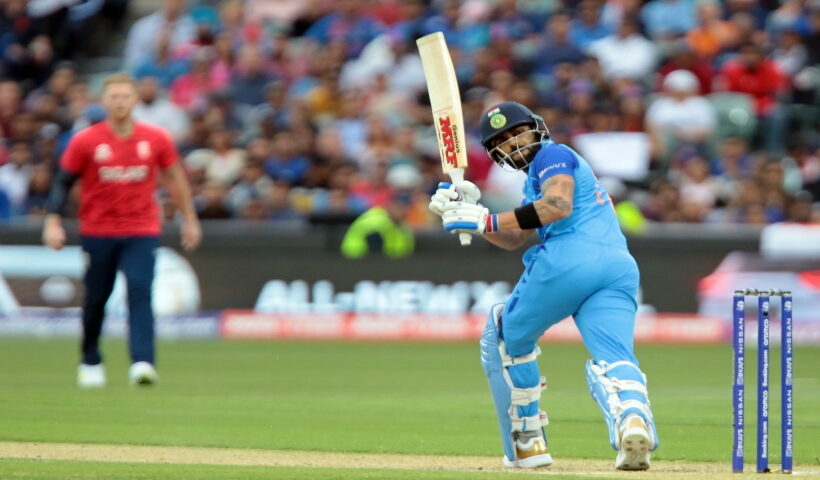 delaide : India's Virat Kohli plays a shot during the T20 World Cup semi final match between England and India in Adelaide, Australia on Thursday,