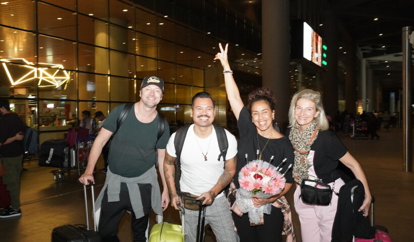 Vengaboys arrive in Mumbai for a live concert
