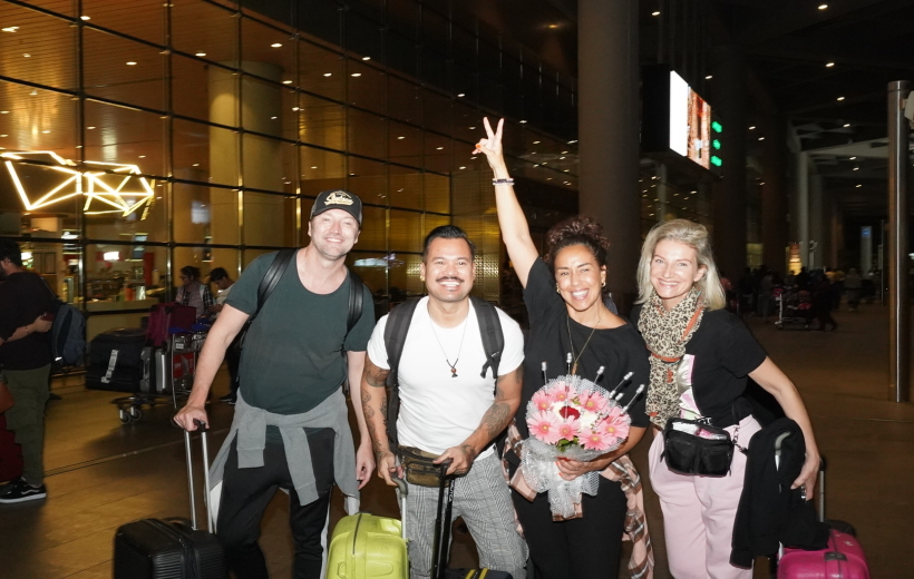 Vengaboys arrive in Mumbai for a live concert