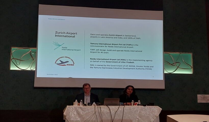 glimpse of the Ghat of Banaras will be found at the main gate of Jewar Airport, being developed with an investment of 5730 crores