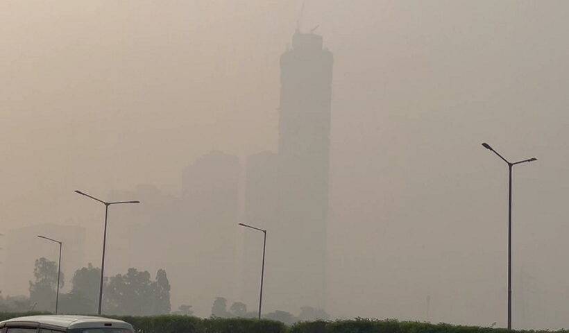 Pollution in hazardous condition, AQI beyond 400, 4 phases of GRAP applied.
