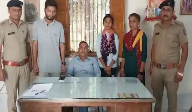 Gujarat Railway police have arrested Pakistani youth Prabhuram Desai from Bhiladi police station on Friday evening.