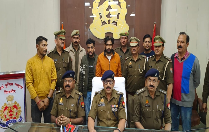 Two arrested for killing student in Bijnor.