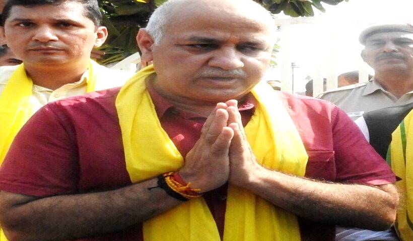 : Deputy Chief Minister Manish Sisodia.