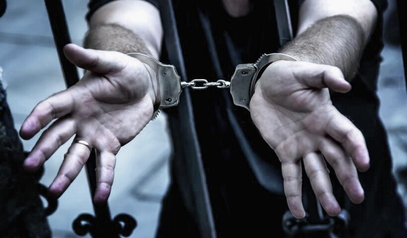 Crime Handcuff.