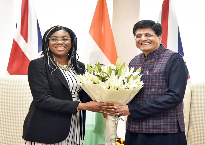 पीयूष गोयल और केमी बडेनोच