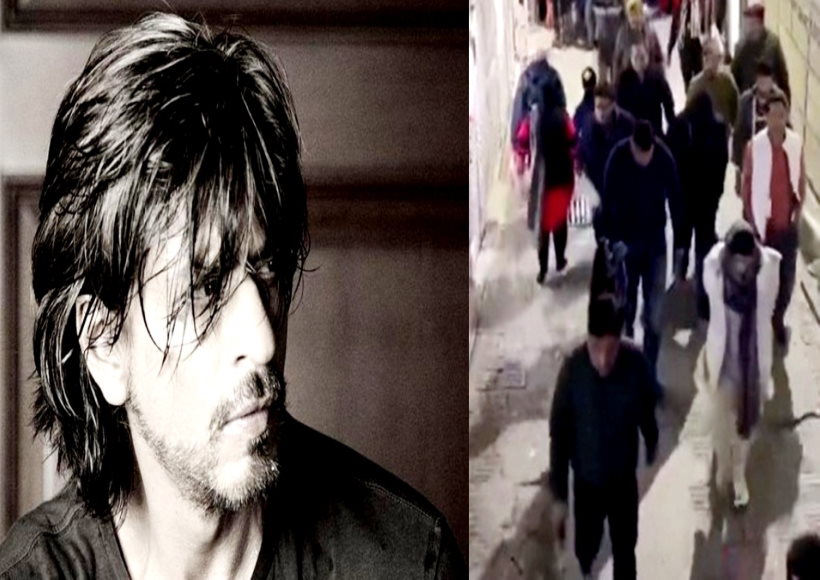 'पठान' के सॉन्ग लॉन्च से पहले वैष्णो देवी मंदिर पहुंचे शाहरुख खान
