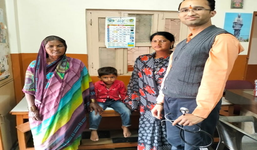Jalna: Well-known paediatrician DR. SWAPNIL B. MANTRI at his hospital in Jalna.