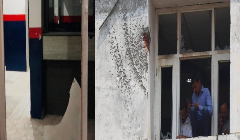 Punjab police station hit by rocket launcher.