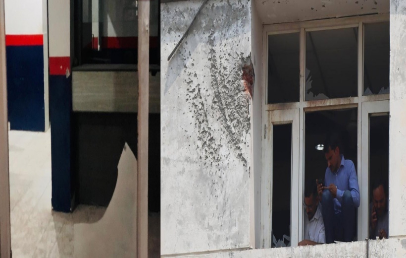 Punjab police station hit by rocket launcher.