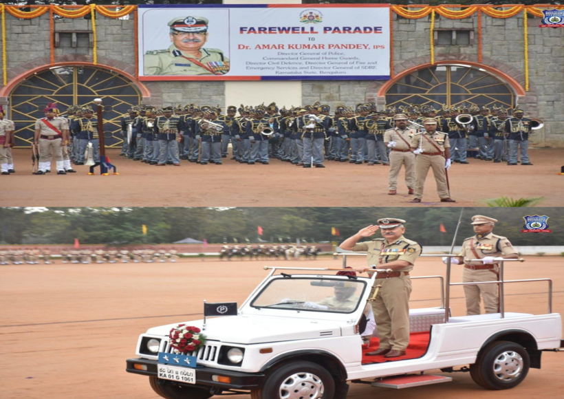 Final Parade of Dr. Amar Kumar Pandey(Image Courtesy – Indian Fire Service- Facebook Page)