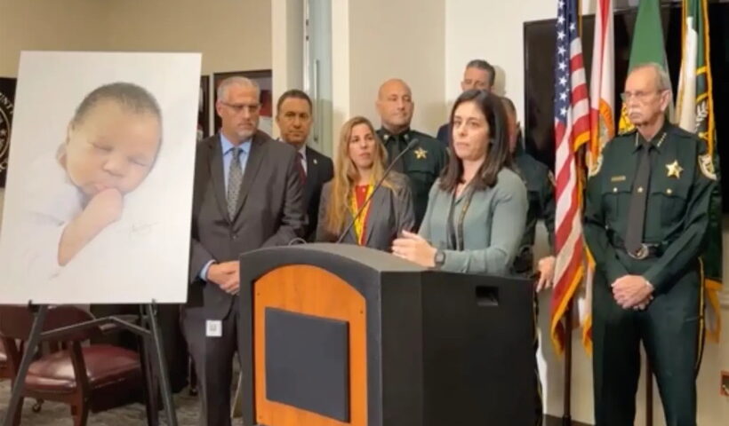 ndian-American arrested for tossing newborn in Florida creek.(photo:Palm Beach County Sheriff)