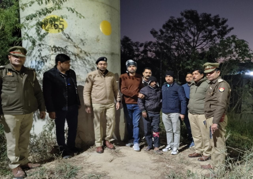 Accused of raping a 4-year-old girl had an encounter with the police, arrested.