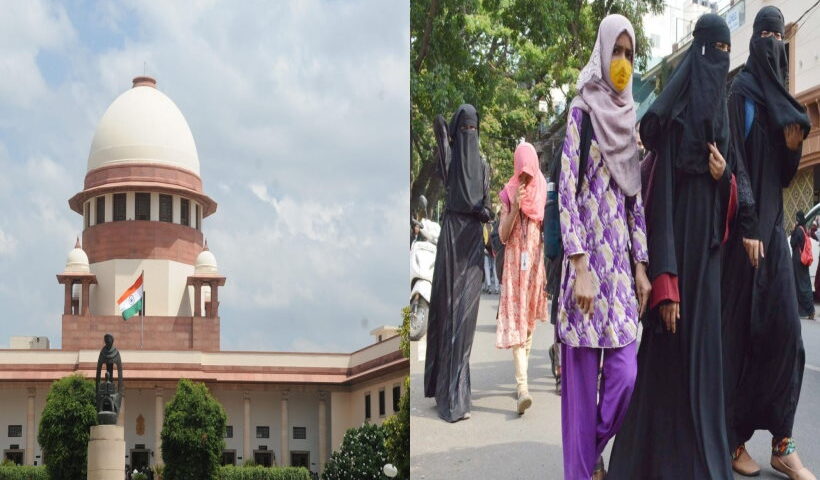 सुप्रीम कोर्ट के तीन जजों की पीठ कर्नाटक हिजाब प्रतिबंध मामले की करेगी सुनवाई